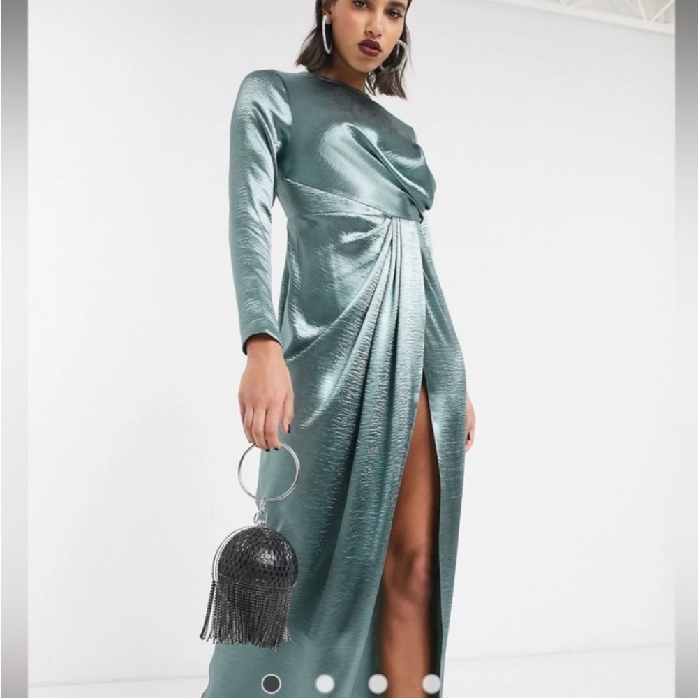 ASOS formal dress or evening gown Size 10 new with tags!  Long sleeve maxi